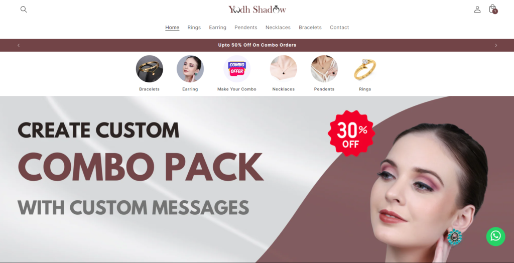 Collection In Circular Carousel Slider Shopify